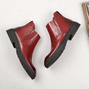 Zapatos de cuero con cordones y estampado de cocodrilo negro para hombre, calzado formal de negocios a la moda para otoño - Product Image 1