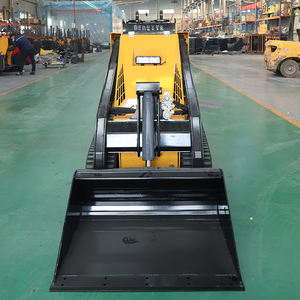 <span class=keywords><strong>Loader</strong></span> Mini Crawler <span class=keywords><strong>Skid</strong></span> Steer Derette XC1100 Bertenaga Kubota 25HP, <span class=keywords><strong>Loader</strong></span> Kompak Beroda Rantai dengan Pengendali di Bagian Depan - Product Image 3