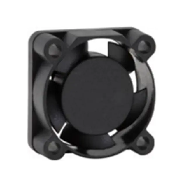 DC Cooling Fan 25*25*10 Mm 12V Black Plastic DC Axial Flow Brushless Air Cooling Fan