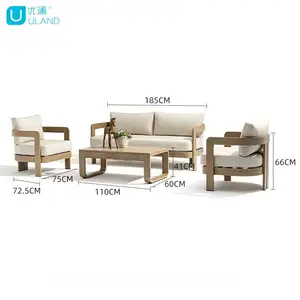 Sofa furnitur luar ruangan, Sofa ringan luar ruangan, kursi santai teras, Sofa taman luar ruangan