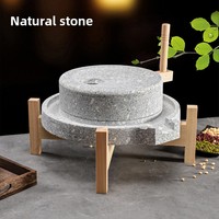 Moulin à grains manuel en pierre naturelle pour usage domestique, neuf et d'occasion, pour le broyage des grains et la transformation en poudre, 220V