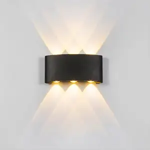 IP54 Surface Wall Light Design Outdoor LED Light Double Lamps Heads LED Wall Light