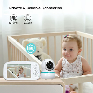 BM5G08L Baby Monitor 720P HD Screen RF 2.4GHz FHSS No Delay <strong>IR</strong> Night Version LED Multi Functional Baby Monitor with <strong>Camera</strong> - Product Image 2