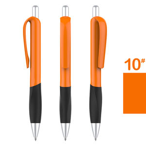 ट्यूब बॉल पेन अच्छी गुणवत्ता प्लास्टिक प्रचार प्लास्टिक थोक स्वनिर्धारित लोगो कलम Ballpoint कलम क्लिक करें गद्दी मुद्रण काले - Product Image 2