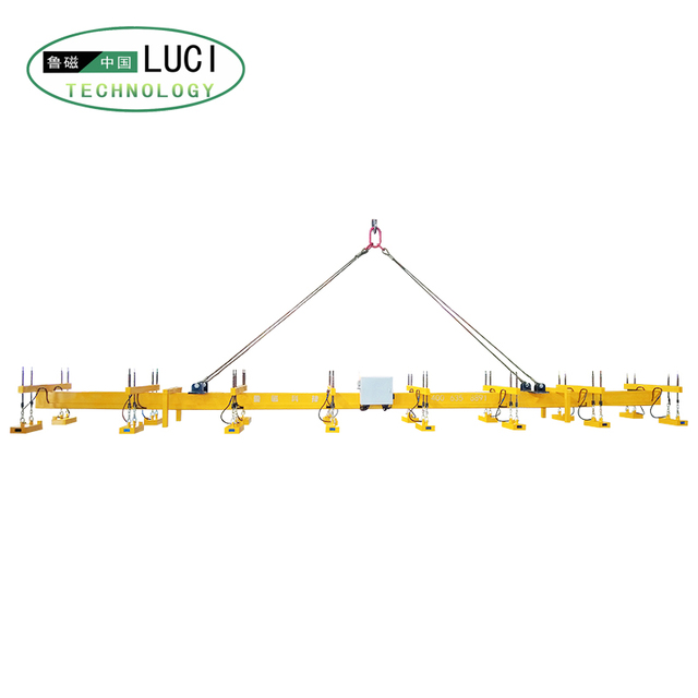 High Productivity Rapid Magnetizing Full Coverage Lifting Electro Permanent Magnetic Lifter for Laser Cut Parts