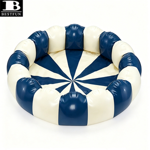 <span class=keywords><strong>Piscine</strong></span> gonflable durable, ronde, en PVC, grande <span class=keywords><strong>piscine</strong></span> gonflable pour enfants, adultes et familles, jeux aquatiques - Product Image 5