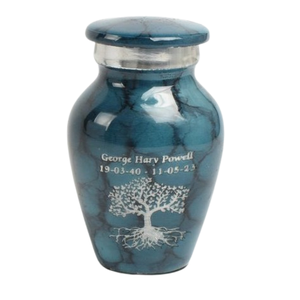 Nuevo diseño, nombre personalizado, tarro de cremación, ficha de corazón grabada, urnas de recuerdo de Metal, suministros funerarios, urnas para cenizas humanas - Product Image 5