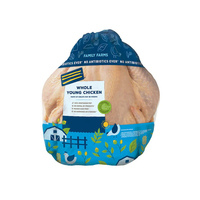 Sacs thermoscellables transparents personnalisés avec logo, emballage sous film rétractable, sacs rétractables pour poulet et volaille en EVA pour congélateur