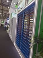 Volets de fenêtre horizontaux modulaires modernes en alliage d'aluminium électriques automatiques et manuels pour groupe électrogène de centre de données