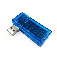 Medidor Digital USB de Corriente y Voltaje para Carga de Móviles, Mini Probador de Cargadores USB, Voltímetro Amperímetro con Pantalla LED