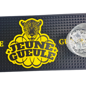 Personalized Silicone PVC Bar Runner Rubber Pub Mat <b>Beer</b> Spill Pad Rail Mat Drip Tray Non Slip Counter Mat Table <b>Coaster</b> - Product Image 6