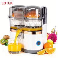 Elektrische citrus- en fruitpers blender met DC-motor, USB oplaadbaar, multifunctioneel huishoudelijk apparaat, 400 ml capaciteit