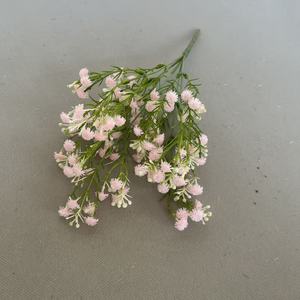 <b>Artificial</b> 5 Forks Gypsophila <b>Baby</b> <b>Breath</b> Bouquet Faux Soft Rubber Flower for Wedding Home Table Party Decoration - Product Image 2