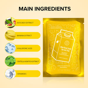 มาส์กหน้าสำหรับผิวแพ้ง่ายทำจากน้ำผลไม้ดิบชุ่มชื้นลึกเหมาะสำหรับผิวที่มีความชุ่มชื้นกล้วยอะโวคาโดออกแบบได้ตามต้องการ - Product Image 3