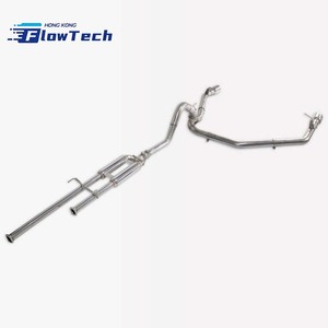 ระบบท่อไอเสียแบบวาล์วประสิทธิภาพสูงสำหรับ Toyota Tundra 5.7L V8 Twin Turbo ทำจากสแตนเลส T304 - Product Image 4