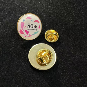 Pin Metálico de Acero Inoxidable Personalizado con Diseño de Animales, Impresión Tipográfica, Recuerdo Escolar de <span class=keywords><strong>F</strong></span>útbol, Insignias Divertidas para Parejas - Product Image 2