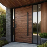 Portes d'entrée pivotantes de sécurité en acier modernes DECOR avec fonction antivol pour maisons, appartements, villas et halls