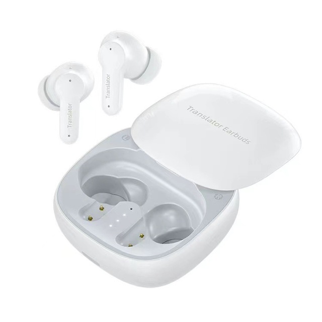 144 Language Simultaneous Translator Headset Business Interpretation Earphone Travel Translation Headset M3 Translator Earbuds