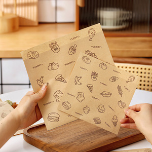 Soton không thấm mỡ Nâu Giấy Bánh ngọt túi trắng túi gói cho cửa hàng bánh cho bánh ngọt túi bánh ngọt giấy cho bánh ngọt - Product Image 3