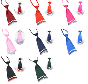 Cravate <span class=keywords><strong>de</strong></span> Mode Femme, <span class=keywords><strong>Col</strong></span> <span class=keywords><strong>de</strong></span> Chemise Professionnelle, Nœud Papillon pour Uniforme, Étudiante, Personnel <span class=keywords><strong>de</strong></span> Banque et Hôtellerie, Noir, Marine, Rouge - Product Image 3
