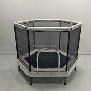 <span class=keywords><strong>Trampoline</strong></span> pour bébé Zoshine 5 pieds, <span class=keywords><strong>petit</strong></span> <span class=keywords><strong>trampoline</strong></span> pour enfants, pour la famille, le jardin, la maison, le fitness, avec 6 pieds, filet de sécurité et panier de basket-ball - Product Image 3