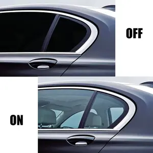 Commercio all'ingrosso personalizza Smart Car Window Film nero autoadesivo Pdlc Tint Smart Film per auto