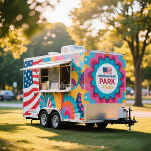 Remolques de Comida Rápida Prosky 2025 Personalizados, Camiones de Cocina Móviles Totalmente Equipados, Carrito de Café, Comida y Helados - Product Image 6