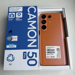 Camon 50 Pro 12GB+256GB หน้าจอ HD ขนาด 7.3 นิ้ว 120Hz กล้อง 108MP รองรับ 5G ระบบปฏิบัติการ Android 15.0 สมาร์ทโฟน รองรับภาษาฝรั่งเศสและภาษาสเปน - Product Image 2