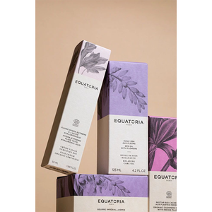 Dossiers pliables en papier kraft blanc haut de gamme personnalisés OEM, écologiques, biodégradables, avec revêtement UV et gaufrage, emballage personnalisé pour la vente au détail - Product Image 1