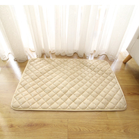 Fabricant auto-refroidissant en soie glacée antidérapant chat chien tapis de lit frais pour intérieur extérieur
