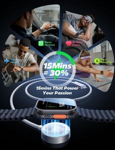 LISEN 2025 อุปกรณ์ชาร์จเร็วแบบแม่เหล็ก 5W สำหรับ Apple Watch <span class=keywords><strong>สาย</strong></span><span class=keywords><strong>ชาร์จ</strong></span>ไร้<span class=keywords><strong>สาย</strong></span> USB C สำหรับ IWatch Series Ultra <span class=keywords><strong>2</strong></span> 10 9 8 7 - Product Image 3