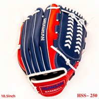 Guantes de Béisbol Profesionales para Lanzadores Zurdos, 10.5 Pulgadas, Material PVC/PU, Guantes de Infield para Niños/Adultos, Práctica de Softbol
