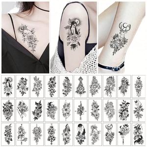 Tatuaje Temporal Semipermanente de Jagua a Base de Plantas, Resistente al Agua y al Sudor Durante 2 Semanas, Inspirado en Jugo Herbal, con Adhesivo Promocional Personalizado - Product Image 1