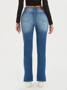 Pantalones Vaqueros Rotos para Mujer, Estilo Europeo, Ajustados, a la Moda, Sexys, Elegantes, Retro, con Logotipo Personalizable, Venta al Por Mayor, Nueva Llegada - Product Image 4
