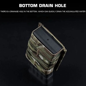กระเป๋าใส่แม็กกาซีนแบบคลิป FAST MOLLE ขนาดกลาง 5.56 อุปกรณ์เสริมสำหรับการล่าสัตว์ พร้อมช่องใส่แม็กกาซีนเดี่ยวที่สะดวกสบาย - Product Image 4