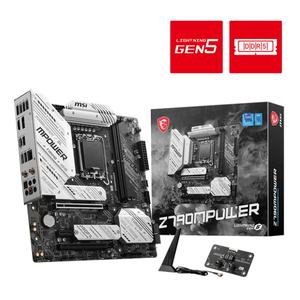 Carte mère de jeu MS1 Z790MPOWER 2xDDR5 UDIMM LGA 1700 prend en charge les processeurs 14e/13e/12e génération carte mère d'ordinateur - Product Image 2