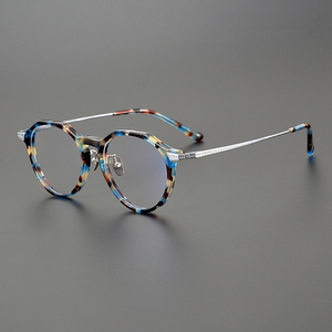 Shenzhen, venta al por mayor, marcos de gama alta, gafas anti-azules para ordenador masculino, se pueden combinar con lentes, gafas de titanio para mujer - Product Image 3