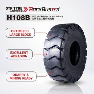 Neumático OTR Reforzado Nuevo y Sólido 23.5-25 H108B E-3/L-3 para Trabajo Pesado y Topadoras - Product Image 2