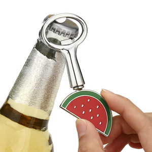 Watermelon Bottle Opener Zinc Alloy Portable Reusable <b>Bar</b> <b>Tool</b> Gold And Silver Color - Product Image 2