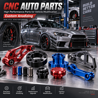 Pièces automobiles CNC haute performance avec anodisation personnalisée pour la modification de véhicules