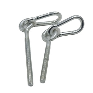 Thép không gỉ kẽm mạ mùa xuân móc với mắt Bolt Heavy-Duty Carabiner cho nâng/treo chống ăn mòn phần cứng - Product Image 5