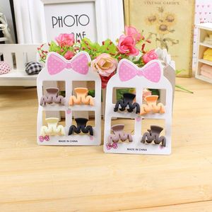 Colorful Acrylic Duckbill Hair <b>Clips</b> Set Mixed Colors Plastic Gripper Women Daily Use Made In China - Product Image 1