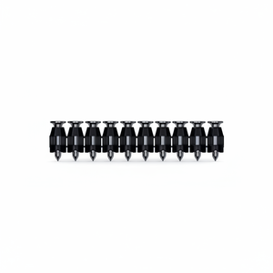 Clous de tirage cannelés en fer de 16 mm pour cloueur GNB 1600A02F4T, 1000 pièces, emballage carton en acier, fabriqué en Italie - Product Image 2