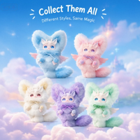 Jouets en peluche personnalisés en boîte mystère, jouets de collection, OEM ODM, marque privée, usine de poupées en peluche