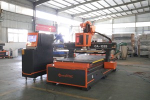 CA-1325 Atc <strong>Cnc</strong> Router Machine 3 Axis Linear Auto Tool Changer <strong>Wood</strong> <strong>Cnc</strong> Engraving Machinery for Furniture Cabinet Making - Product Image 3