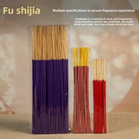 Dupa Kayu Cendana untuk Buddha, Bentuk Tongkat Bambu, Tanpa Asap, Tanpa Bau, Untuk Penggunaan di Rumah, Pemijatan Kuil, Penghormatan Buddha Guanyin