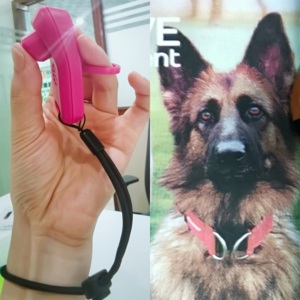 Pulsador de mando rosa con anillo y correa para el dedo, canino de entrenamiento de alta calidad, novedad, gran oferta, 2021 - Product Image 6