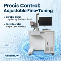 Incisore Laser CO2 da Tavolo Plug and Play Raffreddato ad Aria per Piccole Officine, Attività Domestiche, Marcatura di Metallo e Plastica