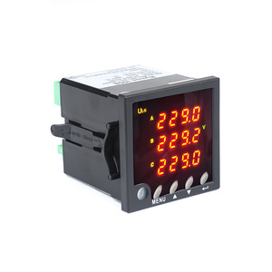Compteur numérique triphasé I8 I6 I5 I2 à rail DIN de type utilitaire de haute qualité avec fonctions complètes LED/LCD 2024 - Product Image 3