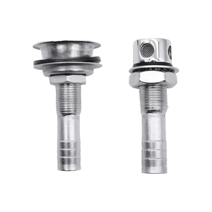 Quincaillerie marine Bouchon de tuyau d'aération en acier inoxydable Bouchon de trou de flexion droit pour sortie d'échappement Réservoir d'eau Réservoir d'huile <span class=keywords><strong>Garage</strong></span> - Product Image 4